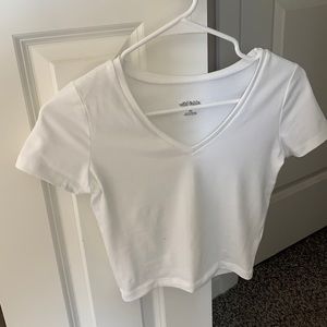 Women’s White Crop Top